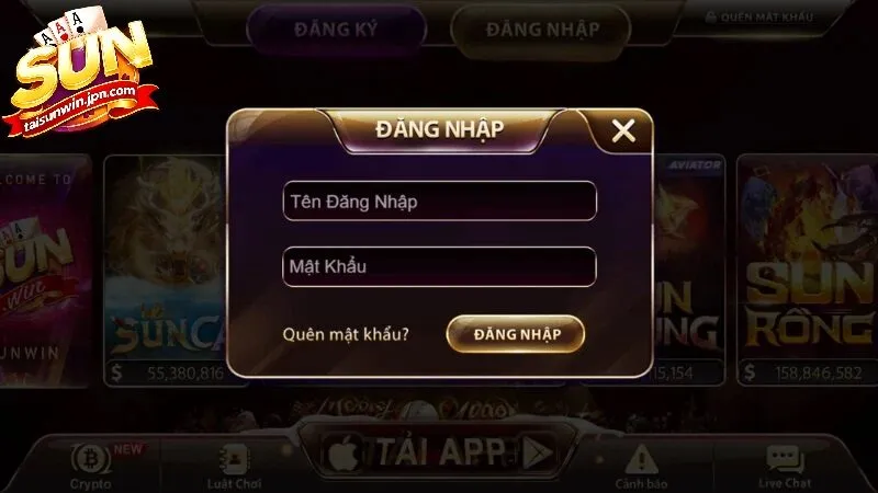 Cách xử lý lỗi đăng nhập Sunwin thường gặp